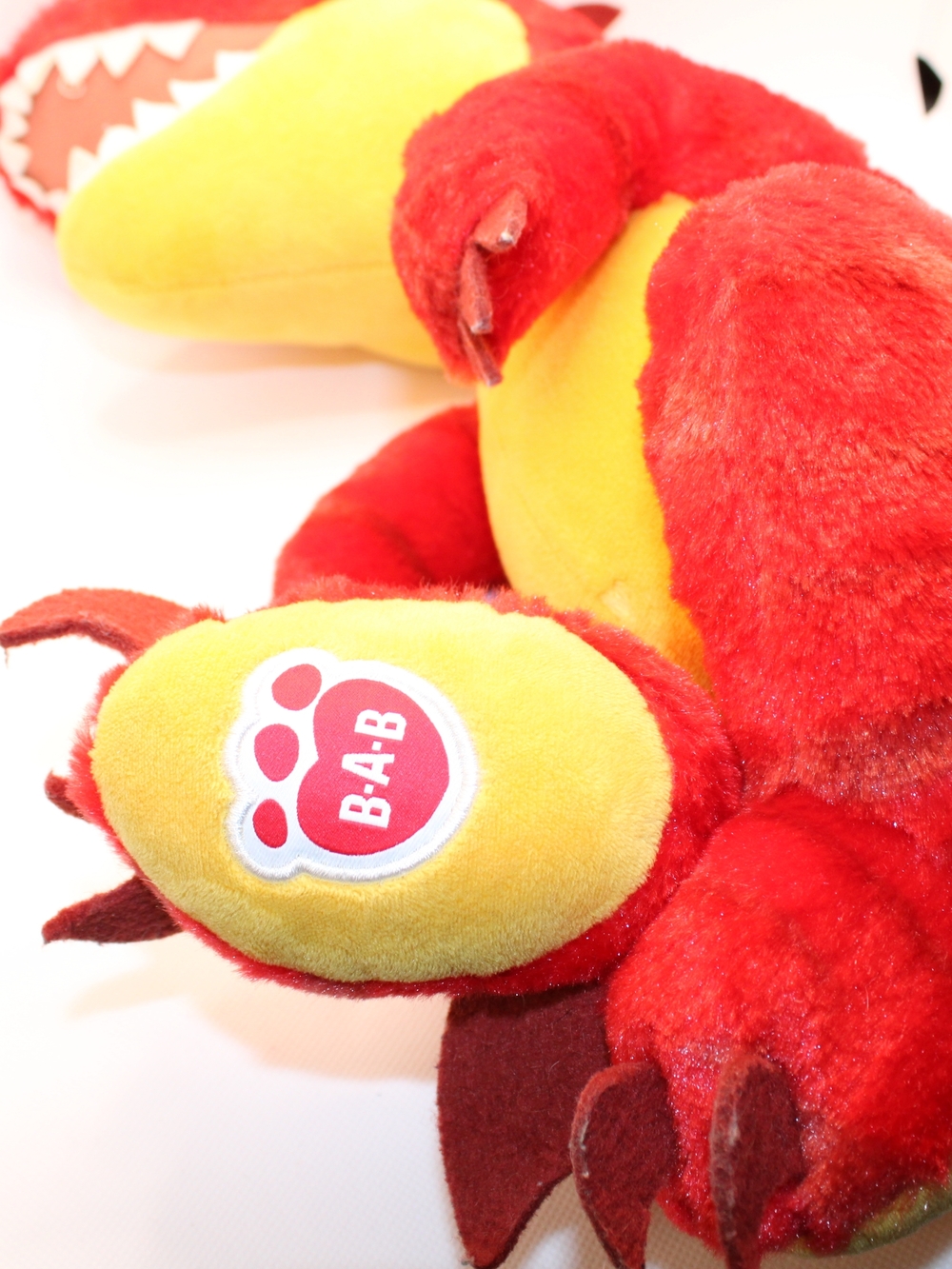 Build-A-Bear Red Raptor Plush - Picture 2 of 8